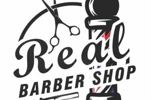 Barber shop di chukai, Malaysia