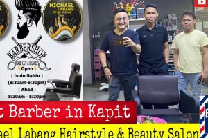 Barber shop di kapit, Malaysia