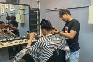 Barber shop di kuala kedah, Malaysia