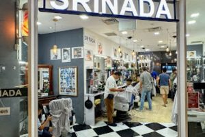 Barber shop di kulai, Malaysia