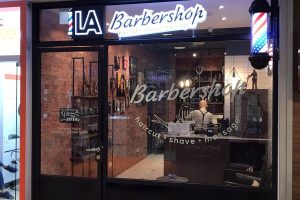 Barber shop di lahad datu, Malaysia