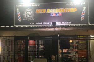 Barber shop di langkawi, Malaysia