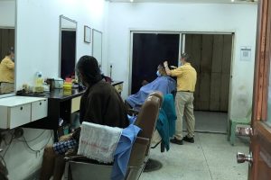 Barber shop di miri, Malaysia