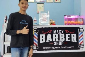 Barber shop di sibu, Malaysia